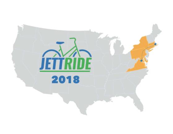 Teen riders stop in Milford during 18-day ride for Duchenne Muscular Dystrophy Map of the tour