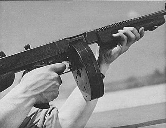 Voters aside, gun maker likes Pike The Thompson submachine gun (Courtesy Fort Knox archive)