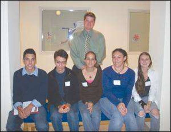 Five Delaware Valley seniors attended Science in Action Day' Five Delaware Valley seniors attended Science in Action Day'