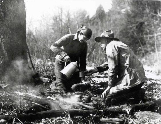 Lunchtime talk on Cornelia Pinchot planned Gifford and Cornelia Pinchot camping (Photo provided)