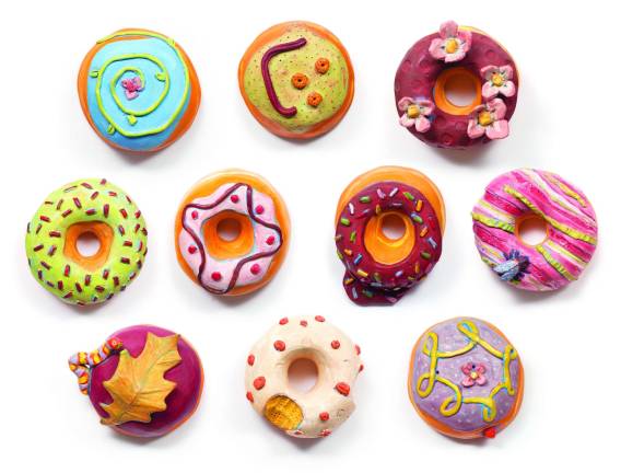 400 irresistible doughnuts A sampling of Barbara Fiore's doughnuts