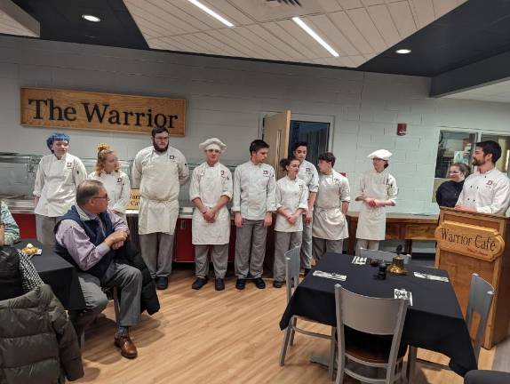 Rotary enjoys ‘Warrior Cafe’ Rotary enjoys ‘Warrior Cafe’