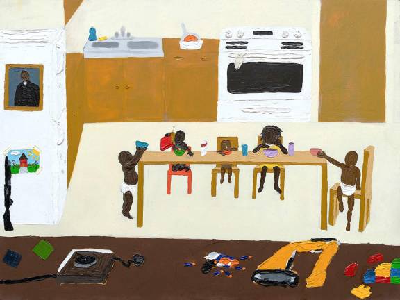 2 new exhibits, 3 artists ”Love is” by Douglas Shindler