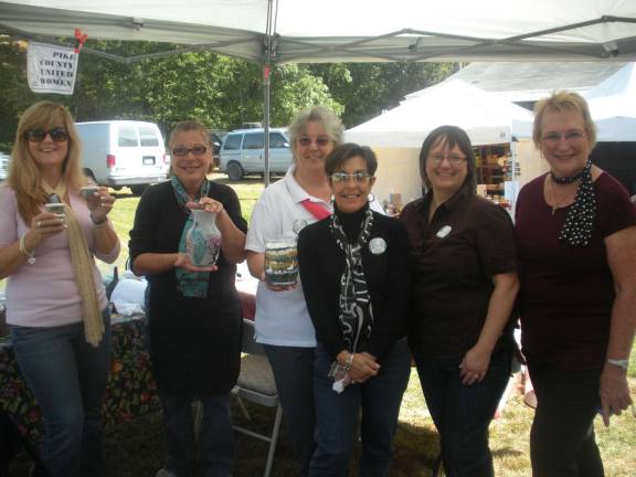 Fall fun at Harvest Festival Photo by Mary Caraballo Pike County United Women Members pictured from left: M.J. Bush, Yolanda Goldsack, Patti Kupillas, Christine Vittale, Laura Orben and Marianne Glamann.