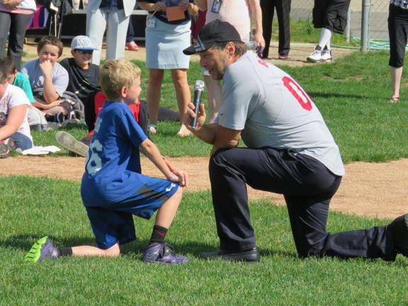 Documentary being produced by DVE-News/TV on inspirational author and playwright Facebook photo Dr. Paul Mullen at DV this past June.