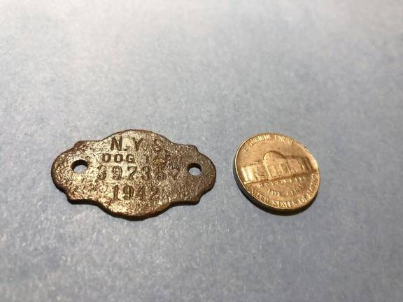 Is this your 1942 dog tag?