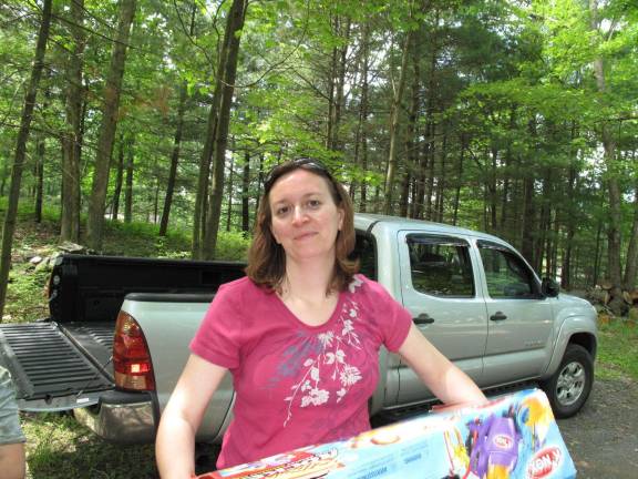 All creatures great and small Marie Deckinger brought her kids to have a fun day