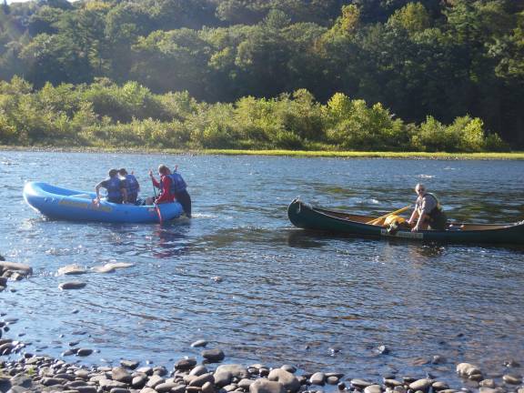 Delaware River set to go dry, if impasse holds (Photo by Anya Tikka)