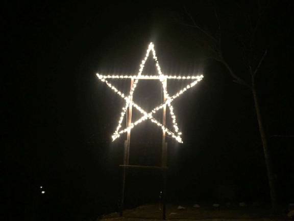 A new star is born in Milford The "Shriners' Star" (Photo by Don Quick)