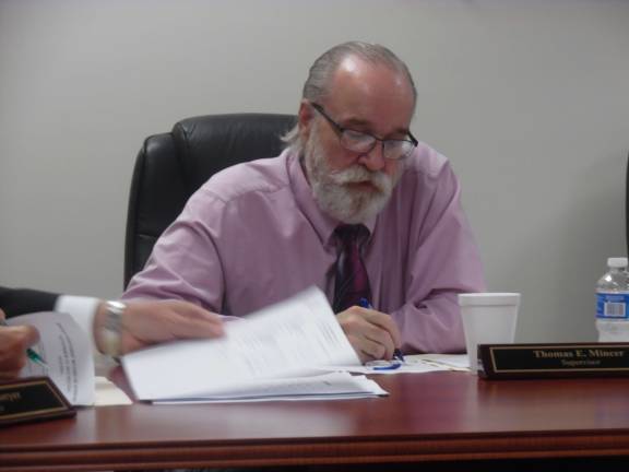 Crucial organizations seek funding boost Supervisors' Chair Tom Mincer (Photo by Anya Tikka)