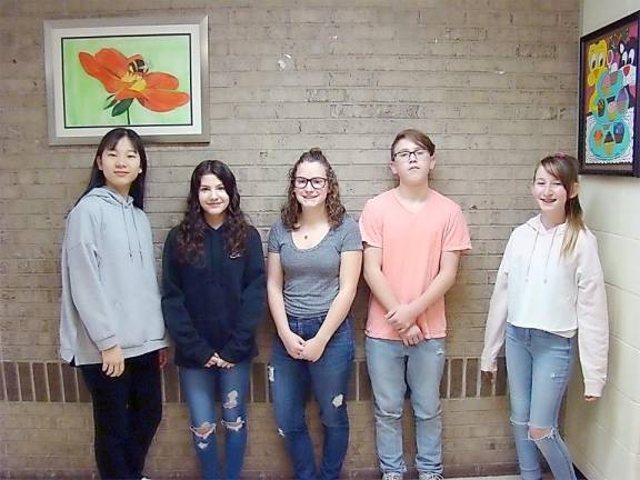 Middle school students win awards in art competition