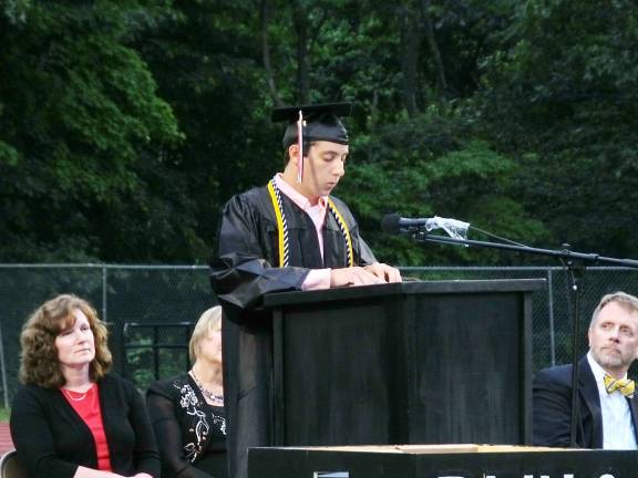 Meet the Class of 2017 Senior Class President Matthew Cavallaro speaks
