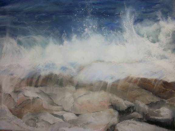 New Show for River Valley Artists "Rocky Coast of Maine" by Joan Kehlenbeck