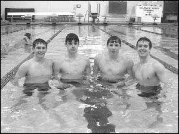 Boys set new pool relay record Boys set new pool relay record