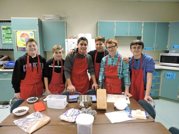 Red velvet cupcakes anyone? From left: Brendan Henn, Eric Sutton, Eric Cabrere-Agostini, Devin Battles, Matt Fitterer, and Ryan Corwin (Photo provided)