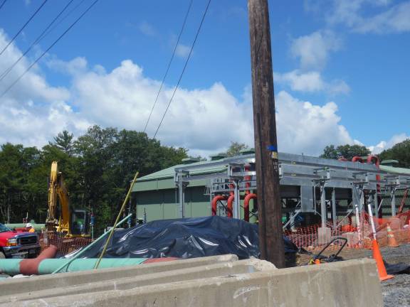 Police: Arson caused compressor fire The Milford compressor station after the fire (Photo by Anya Tikka)