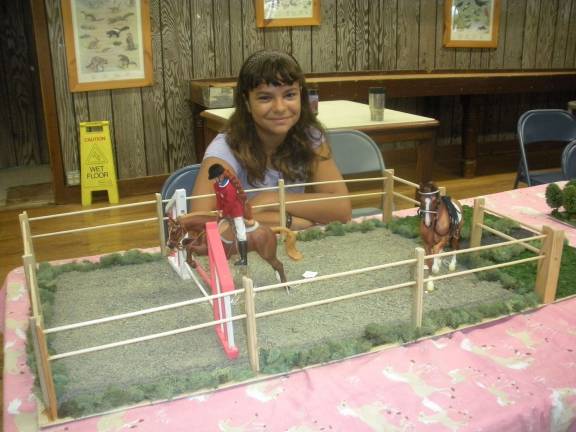 Fall fun at Harvest Festival Photo by Mary Caraballo 4-H horse model club member Dominique Matios.