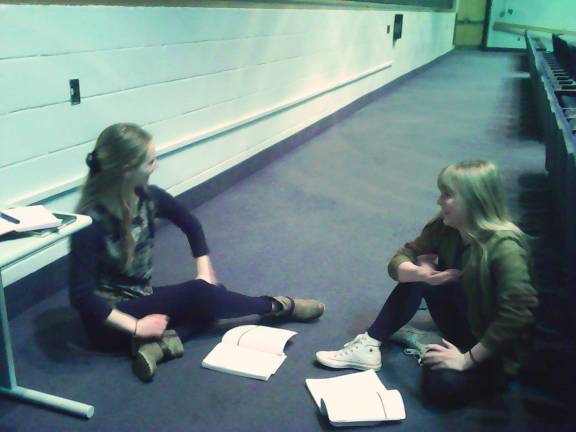 Curtain soon to go up on 'Fiddler' Megan Krause and Alyssa Mancuso talk about their characters, Tzeitel and Hodel (Photo by Anya Tikka)