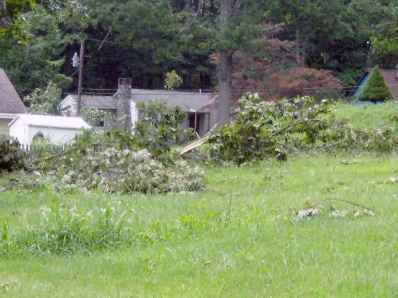 Pike County small businesses are eligible for disaster loans Tropical Storm Isaias blasted into Vernon, in Sussex County, N.J., last August with what many say was the equivalent to Super Storm Sandy (Photo by Janet Redyke)