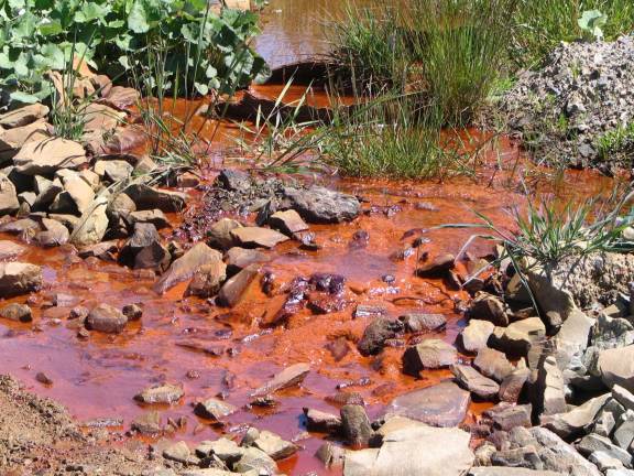 House approves bill to block stream-protection rule for coal A stream polluted by coal mining (Photo: Foundation for Pennsylvania's Watersheds: pennsylvaniawatersheds.org)