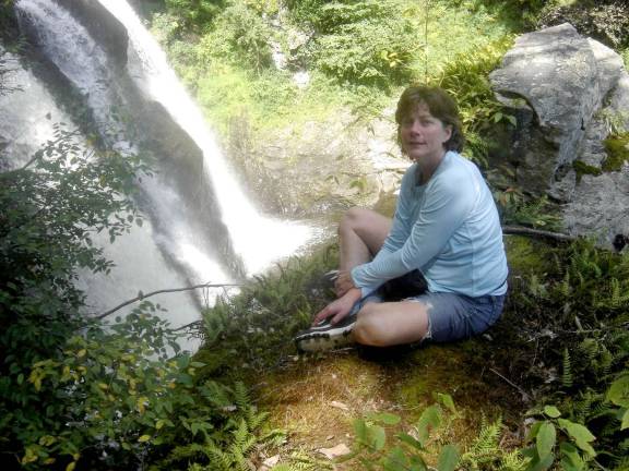 Something about a waterfall Marie Liu