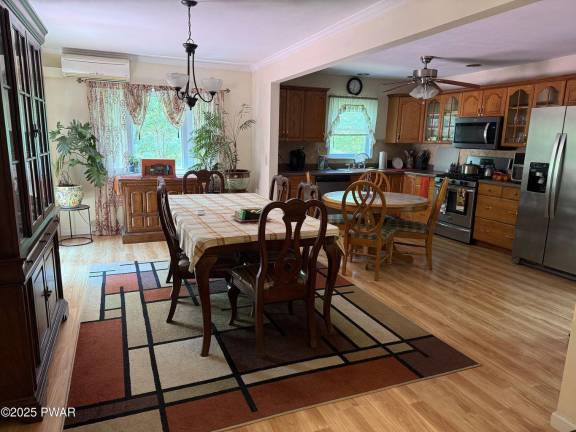 Bi-level home on a two-acre corner lot with low taxes Bi-level home on a two-acre corner lot with low taxes