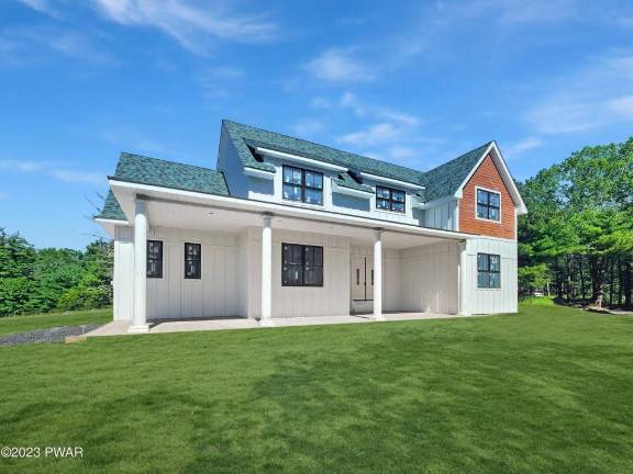 Modern farmhouse on nearly two acres