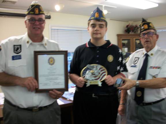 James J. Carbone presented with 10 Ideals Award James J. Carbone presented with 10 Ideals Award
