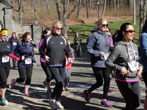 Runners, walkers sought for Grey Towers’ 8K A past race at Grey Towers (Photo provided)