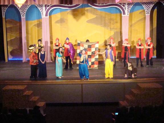 'Aladdin Jr.' dinner-theater delights senior citizens The evening's theater production was "Aladdin Jr." (Photo provided)