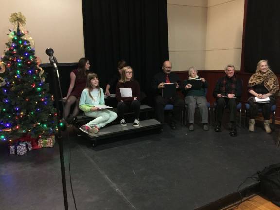 Presby Players to give holiday performance The cast at rehearsal (Photo provided)