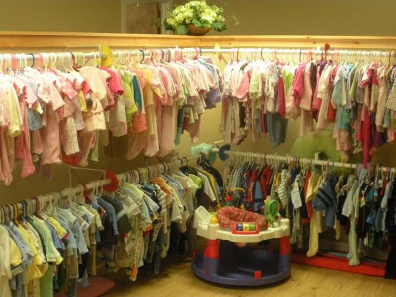 Tri-State Pregnancy Center holds open house Photos by Mary Caraballo Available infant clothing.