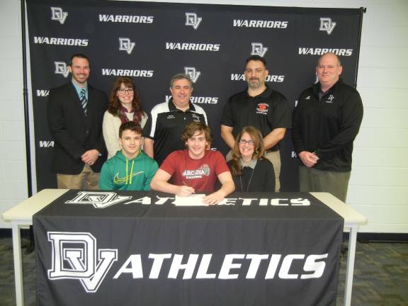 Colin Naturale signs with Arcadia University Colin Naturale signs with Arcadia University