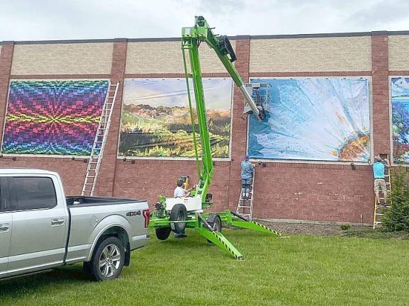 Honesdale Wall of art focused on illumination