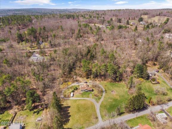 Walk to historic Milford from this home on seven acres Walk to historic Milford from this home on seven acres