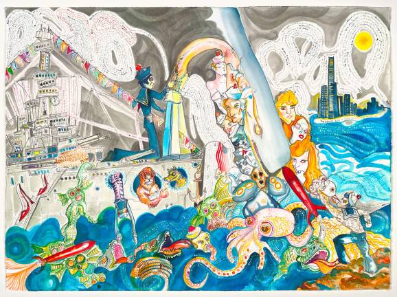 Two art openings at the DVAA Bobby Abate’s vision