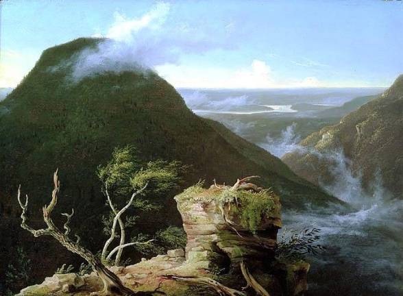“View of the Round-Top in the Catskill Mountains” by Thomas Cole (1927).