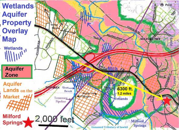 Seeking permanent protection for the Milford Aquifer now threatened