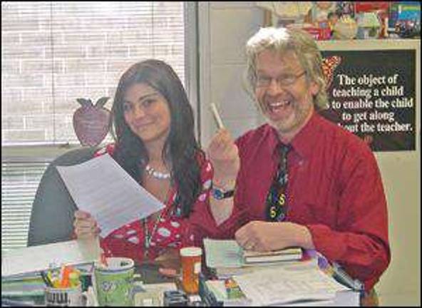 Shadowing the teacher Shadowing the teacher