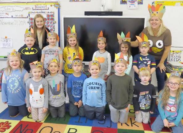 Back row (from left): Amanda Oakley, Mrs. Fean; middle row: Logan Cuttler, Miley Matza, Ashlynn Schuller, Evoni Krasulski, Aubrey Giuliani, Jayde Laizure; front row: Rachael Pflanz, Morgan Babb, Bryce Holtzer, Jason Stierle, Richie Mai, Logan Brohm, Colt Allen, Mackenzie Flood