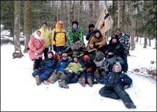 Shohola Scouts in Klondike Derby Shohola Scouts in Klondike Derby