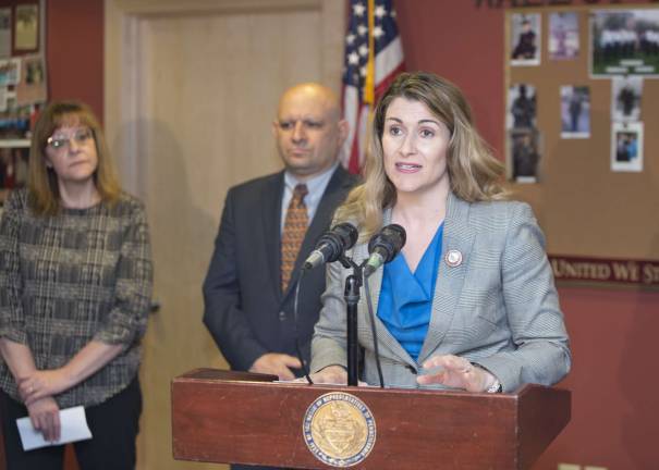 PA Rep. Rosemary Brown announces Senate passage of a bill that improves how homeowners' associations handles complaints (Photo provided)