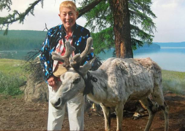 She puts a little 'zip' in her trips Ann Goldstein on one of her purposeful travels (Photo provided)