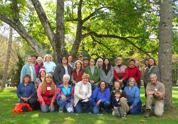 The 2013 class of women forest landowners after completing the Women and Their Woods Educational Retreat (Photo provided)