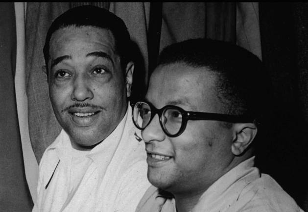 'Happy birthday Duke!' tribute concert at DVHS Duke Ellington (left) with Billy Strayhorn (Photo provided)