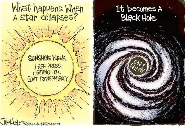 Sunshine Week: It’s always your right to know Sunshine Week: It’s always your right to know