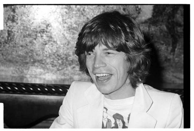 Public invited to unveiling of 10 new Christopher Makos photographs Mick Jagger at the Factory, 1977, by Christopher Makos
