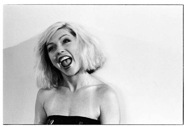 Public invited to unveiling of 10 new Christopher Makos photographs Debbie Harry Laughing at the Factory, 1980, by Christopher Makos