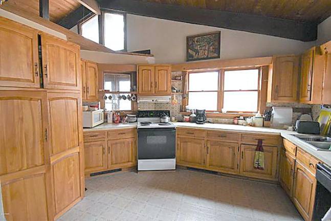 Estate home with artist studio, barn, and office building Kitchen