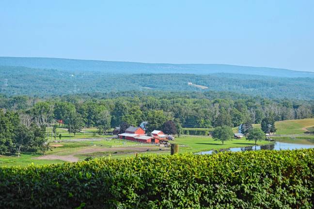 ‘Most public case since the Lindbergh kidnapping’ The view from the Karen Ann Quinlan Home for Hospice is Water Wheel Farm, a horse facility owned by the Klemm family. (Photo by Jane Primerano)